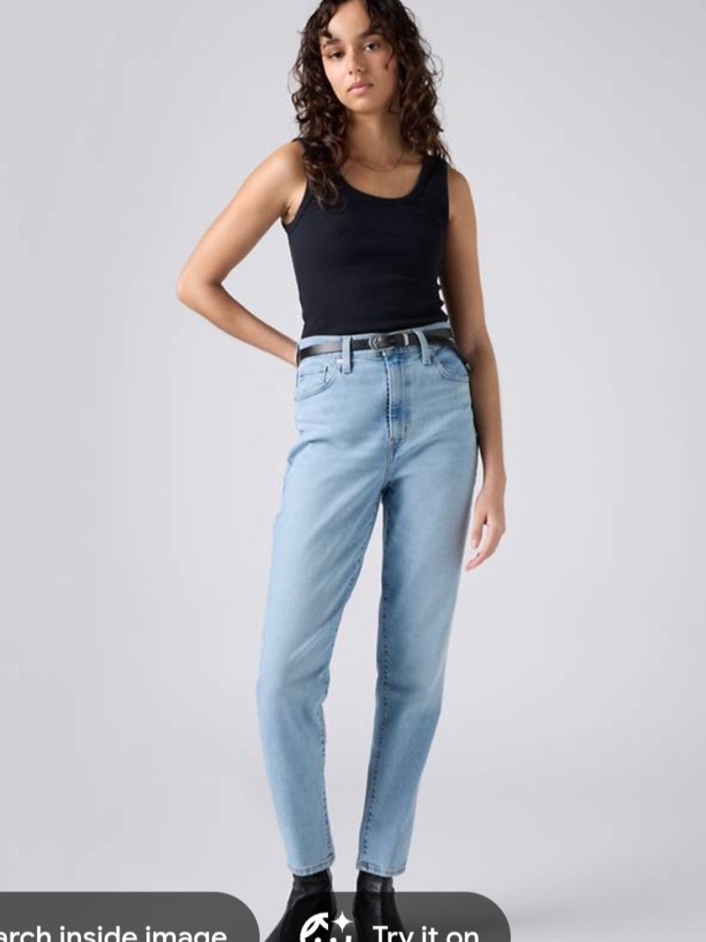 Levi's High-Rise Light Blue Women's Jeans Brand New